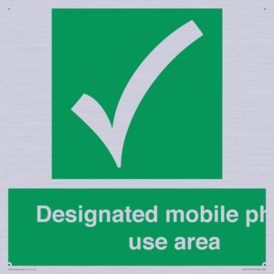 SV14701: Designated mobile phone use area