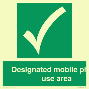 SV14701: Designated mobile phone use area