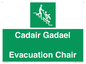 SV16381: Welsh English Bilingual Cadair Gadael / Evacuation Chair