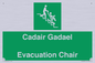 SV16381: Welsh English Bilingual Cadair Gadael / Evacuation Chair
