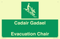 SV16381: Welsh English Bilingual Cadair Gadael / Evacuation Chair