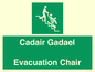 SV16381: Welsh English Bilingual Cadair Gadael / Evacuation Chair
