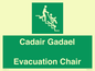 SV16381: Welsh English Bilingual Cadair Gadael / Evacuation Chair
