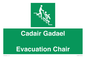 SV16381: Welsh English Bilingual Cadair Gadael / Evacuation Chair