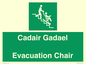 SV16381: Welsh English Bilingual Cadair Gadael / Evacuation Chair