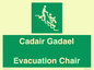SV16381: Welsh English Bilingual Cadair Gadael / Evacuation Chair