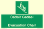SV16381: Welsh English Bilingual Cadair Gadael / Evacuation Chair