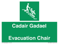 SV16381: Welsh English Bilingual Cadair Gadael / Evacuation Chair