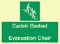SV16381: Welsh English Bilingual Cadair Gadael / Evacuation Chair