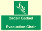 SV16381: Welsh English Bilingual Cadair Gadael / Evacuation Chair