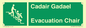 SV16381: Welsh English Bilingual Cadair Gadael / Evacuation Chair