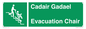 SV16381: Welsh English Bilingual Cadair Gadael / Evacuation Chair