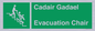 SV16381: Welsh English Bilingual Cadair Gadael / Evacuation Chair