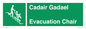SV16381: Welsh English Bilingual Cadair Gadael / Evacuation Chair