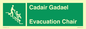 SV16381: Welsh English Bilingual Cadair Gadael / Evacuation Chair