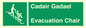 SV16381: Welsh English Bilingual Cadair Gadael / Evacuation Chair