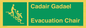 SV16381: Welsh English Bilingual Cadair Gadael / Evacuation Chair