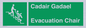 SV16381: Welsh English Bilingual Cadair Gadael / Evacuation Chair