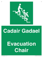 SV16381: Welsh English Bilingual Cadair Gadael / Evacuation Chair