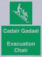SV16381: Welsh English Bilingual Cadair Gadael / Evacuation Chair
