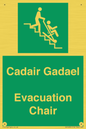 SV16381: Welsh English Bilingual Cadair Gadael / Evacuation Chair