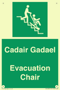SV16381: Welsh English Bilingual Cadair Gadael / Evacuation Chair