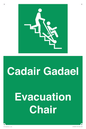 SV16381: Welsh English Bilingual Cadair Gadael / Evacuation Chair