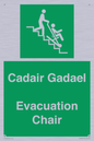 SV16381: Welsh English Bilingual Cadair Gadael / Evacuation Chair