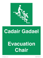 SV16381: Welsh English Bilingual Cadair Gadael / Evacuation Chair