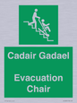 SV16381: Welsh English Bilingual Cadair Gadael / Evacuation Chair