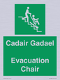 SV16381: Welsh English Bilingual Cadair Gadael / Evacuation Chair