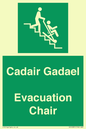 SV16381: Welsh English Bilingual Cadair Gadael / Evacuation Chair