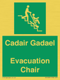 SV16381: Welsh English Bilingual Cadair Gadael / Evacuation Chair