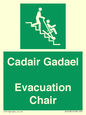 SV16381: Welsh English Bilingual Cadair Gadael / Evacuation Chair