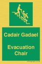 SV16381: Welsh English Bilingual Cadair Gadael / Evacuation Chair