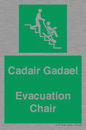 SV16381: Welsh English Bilingual Cadair Gadael / Evacuation Chair