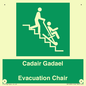 SV16381: Welsh English Bilingual Cadair Gadael / Evacuation Chair