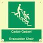 SV16381: Welsh English Bilingual Cadair Gadael / Evacuation Chair