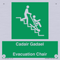 SV16381: Welsh English Bilingual Cadair Gadael / Evacuation Chair