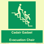 SV16381: Welsh English Bilingual Cadair Gadael / Evacuation Chair