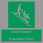SV16381: Welsh English Bilingual Cadair Gadael / Evacuation Chair