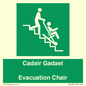 SV16381: Welsh English Bilingual Cadair Gadael / Evacuation Chair