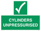 SV16537: cylinders unpressurised
