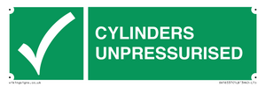 SV16537: cylinders unpressurised