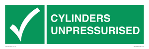 SV16537: cylinders unpressurised