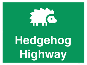 SV16854: Hedgehog Highway