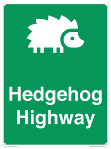 SV16854: Hedgehog Highway