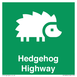SV16854: Hedgehog Highway