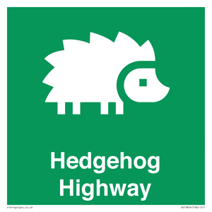 SV16854: Hedgehog Highway