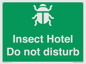 SV16864: Insect Hotel Do not disturb